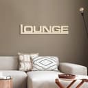Scritta in legno - Lounge