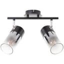 Spotrohr Aiden 1 Grau, 40W, 23,5 x 30 cm, Metall Deckenleuchte