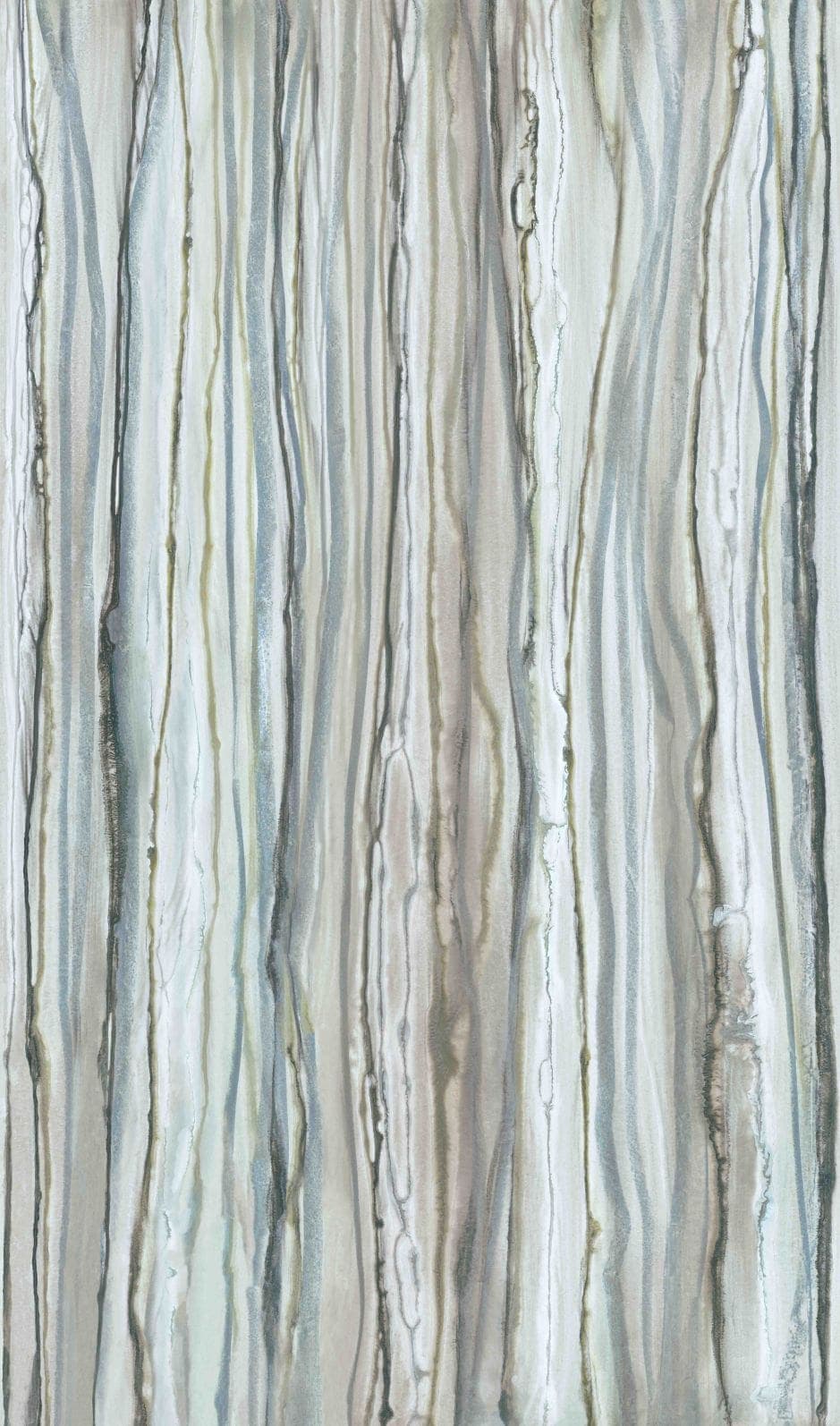 Fotomurale con motivo effetto marmo e texture a strisce in grigio-beige 2,7 x 1,59 m