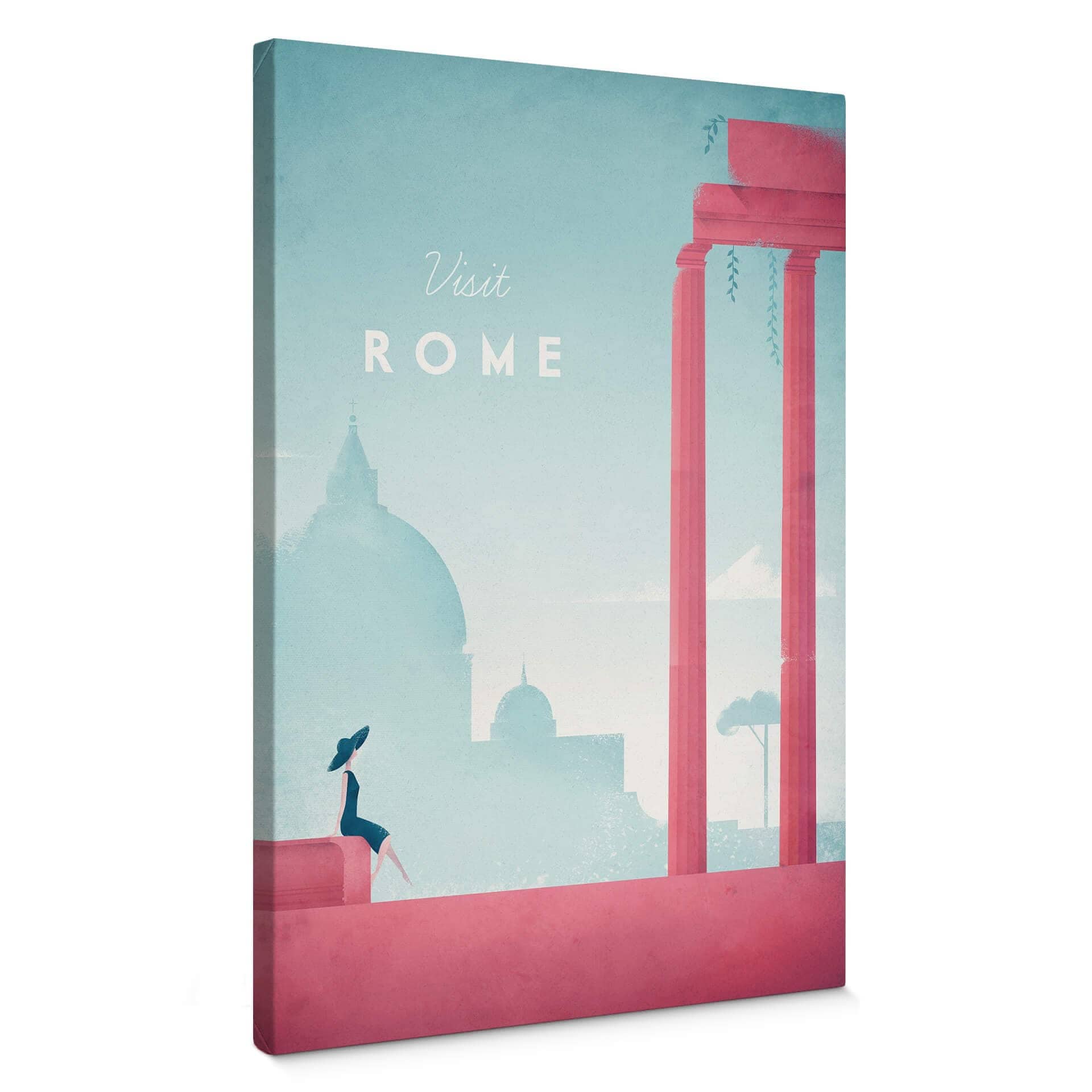 Stampa su tela Rivers - Roma