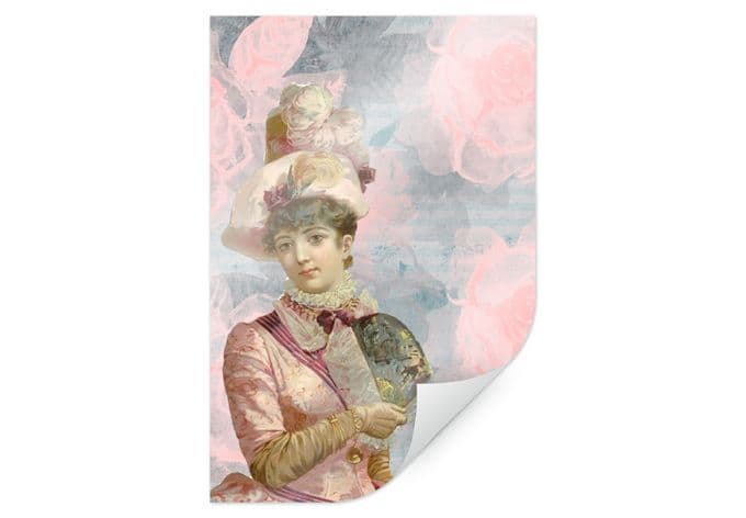 Poster - Ragazza vintage 04