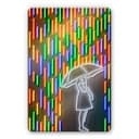 Glasbild Mielu - Rain