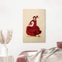 Quadro in legno Tohmé - Flamenco
