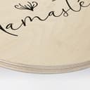 Stampa su legno Namasté