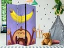 Schermo divisorio - Banana, 3 pezzi