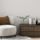 Architects Paper - carta da parati in TNT verniciabile Pigment Classic colore bianco