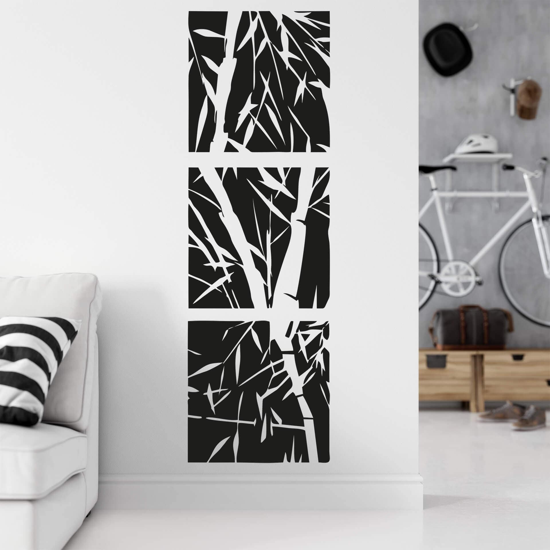 Adesivo murale - Bamboo set