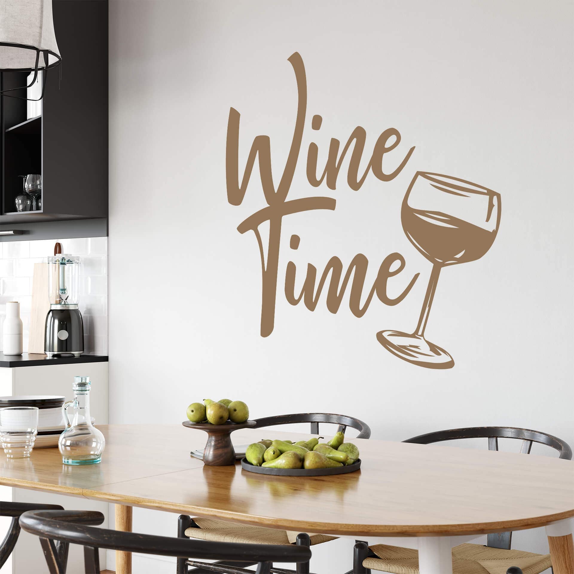 Adesivo murale - Wine Time