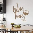 Adesivo murale - Wine Time