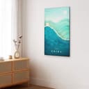 Stampa su vetro Rivers - Cina