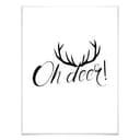 Poster - Oh deer
