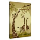 Stampa su tela Braun - Giraffe