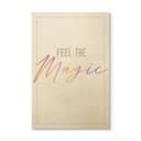 Stampa su legno Feel the magic