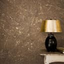 Carta da parati in tessuto non tessuto con tecnica a strappo e texture dorata