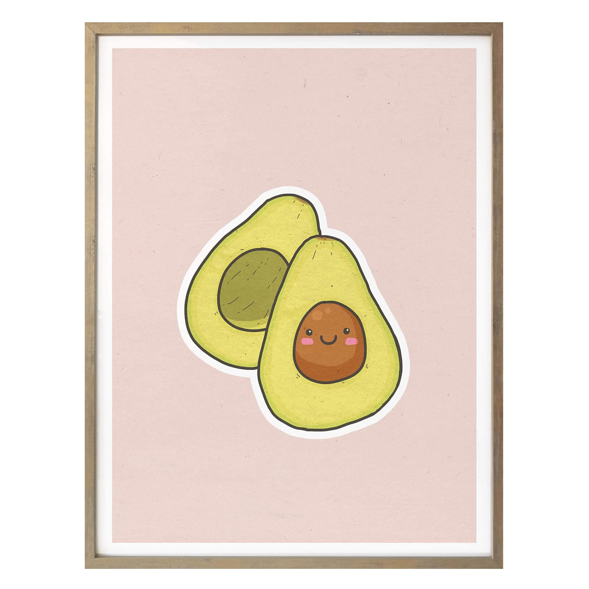 Poster - Happy Avocado
