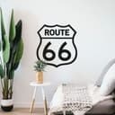 Adesivo murale - Route 66