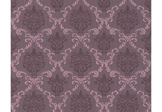 Architects Paper - carta da parati in tessuto serie "Tessuto" colore violetto pastello, rosso-nero, 