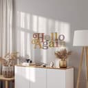 Adesivo murale Hello Again