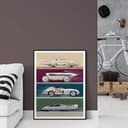 Poster Braun - Record Cars