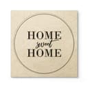 Stampa su legno - Home sweet Home