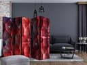 Divisorio per sala - Rilievo viola, 3 pezzi