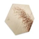 Esagono in legno Pampasgras
