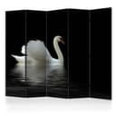 Divisorio - Cigno riflesso, 5 pezzi - 225x172 cm