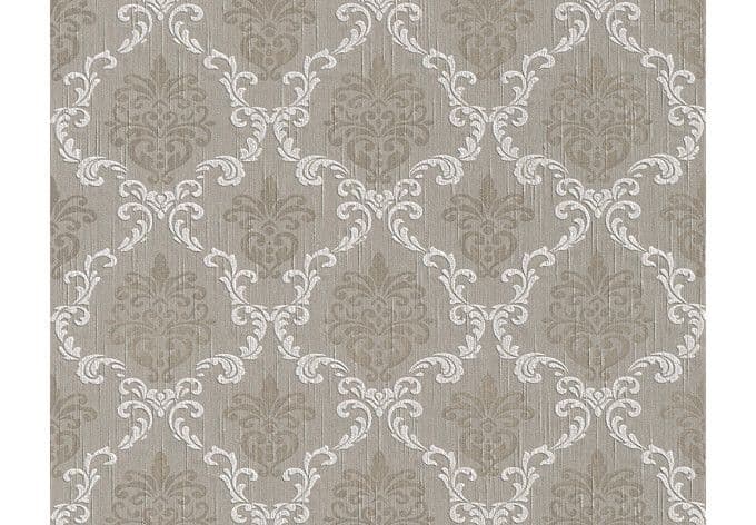 Architects Paper - carta da parati in tessuto serie "Tessuto" colore beige-grigio, grigio-beige, bia