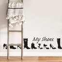 Adesivo murale - My shoes