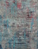 Fotomurale Urban used look in beige e blu con texture 3,4 x 2,65 m