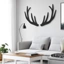 Decoro MDF - Corna di cervo (2-pz.)