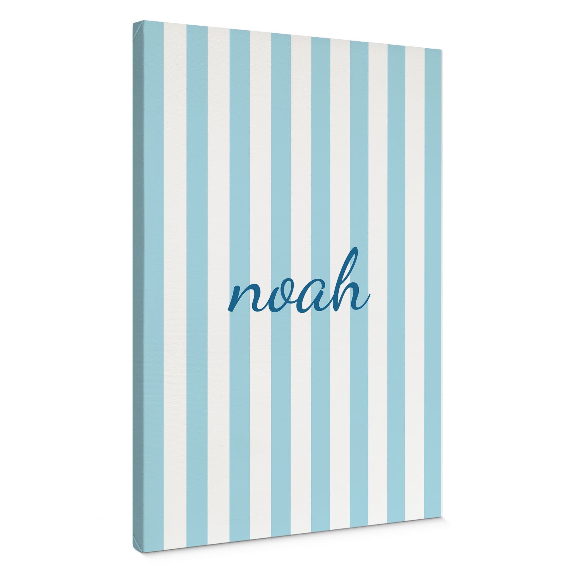 Stampe su tela personalizzabili a strisce blu