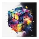 Poster tessile Heine - Magical Rubik's Cube