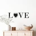 Adesivo murale - Love 3