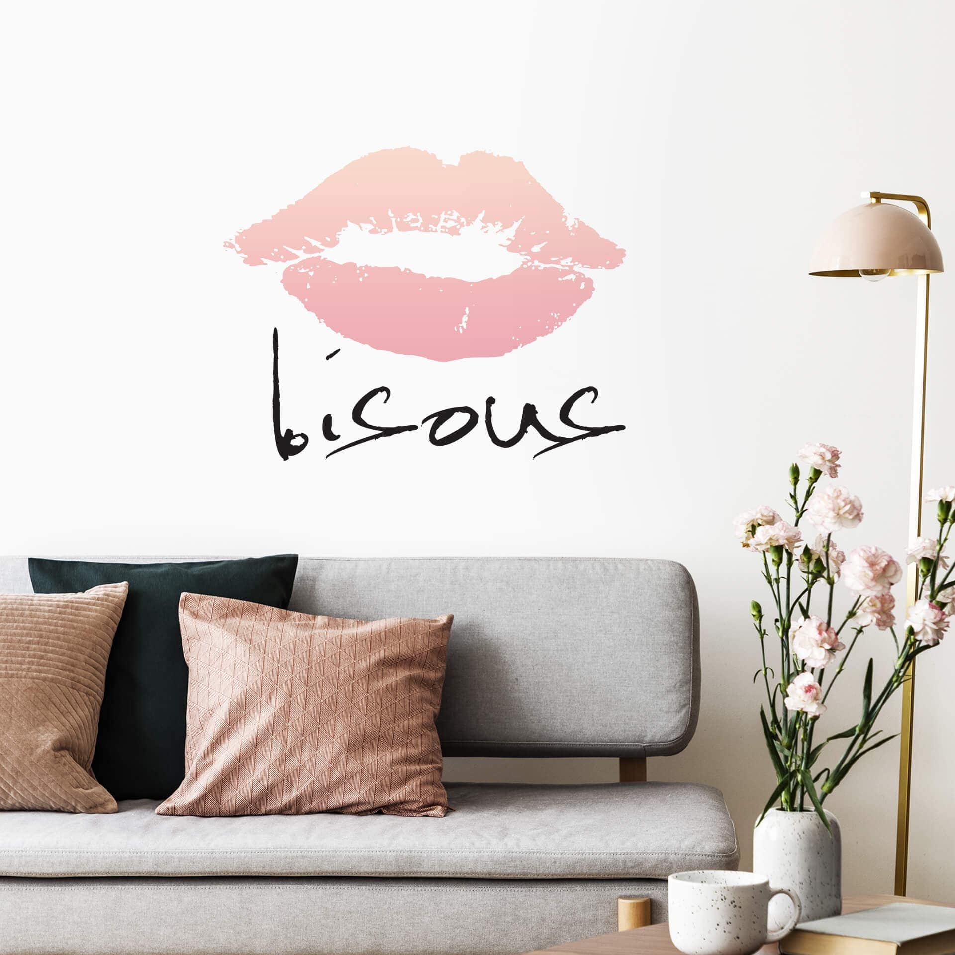 Adesivo murale - Bisous
