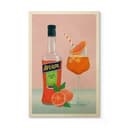 Stampa su legno Aperol - Lizde