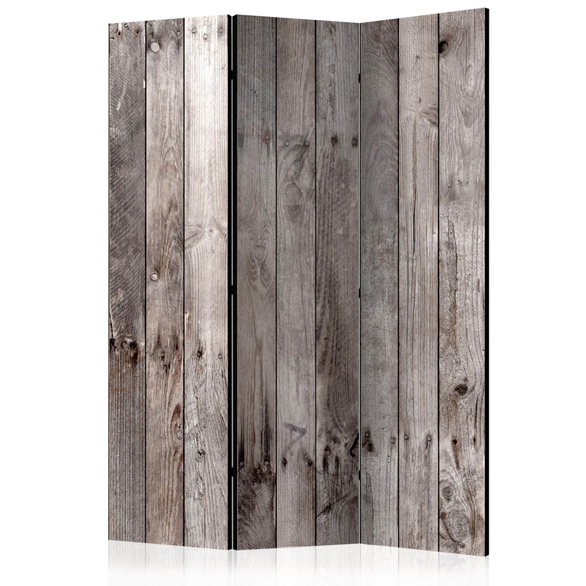 Divisorio per sala - Legno secolare, 3 pezzi