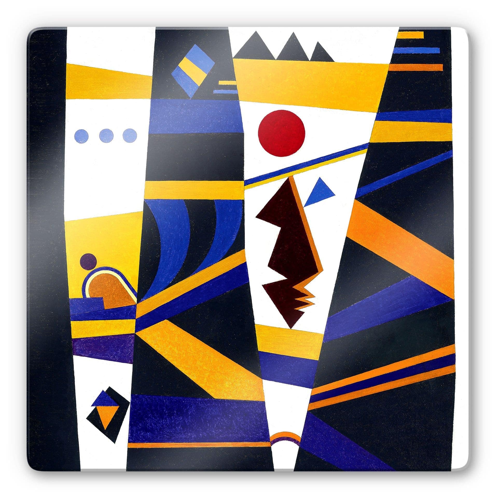 Stampa su vetro Kandinsky - Legame 