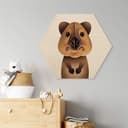 Esagono in legno Braun - Quokka