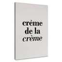 Stampa su tela Crème de la crème