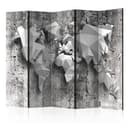 Divisorio - Mappamondo: Origami , 5 pezzi - 225x172 cm