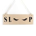 Targa in legno - Sleep