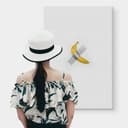 Stampa su tela - Taped Banana
