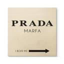 Stampa su legno - Prada Marfa