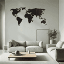 Mappamondo 3D – acrilico