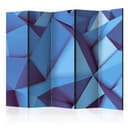 Divisorio per sala - Blu reale, 3 pezzi