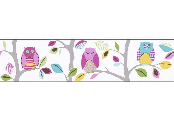 Bordo decorativo A.S. Création Only Borders 8 colore azzurro, giallo, multicolore