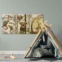 Stampa su legno Braun - Coala