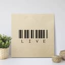 Stampa su legno - Barcode Live