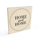 Stampa su legno - Home sweet Home
